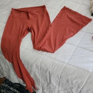 Rust Orange Yoga Pants